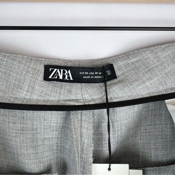 Zara Women’s Menswear Style Straight Leg Pants - Picture 6 of 13